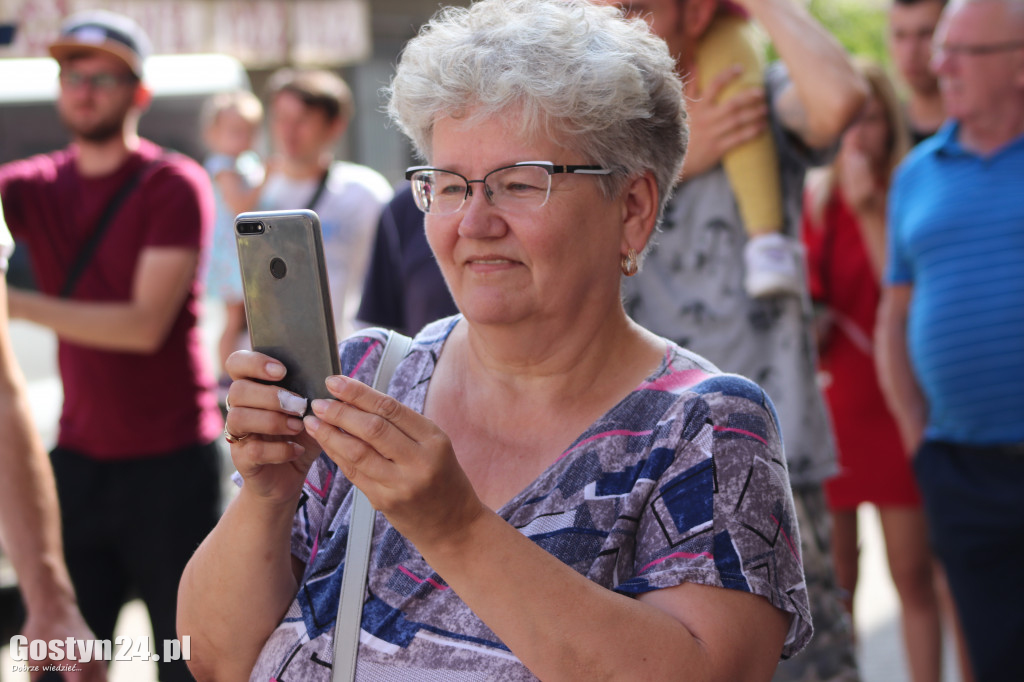 Dożynkowy happening na gostyńskim deptaku