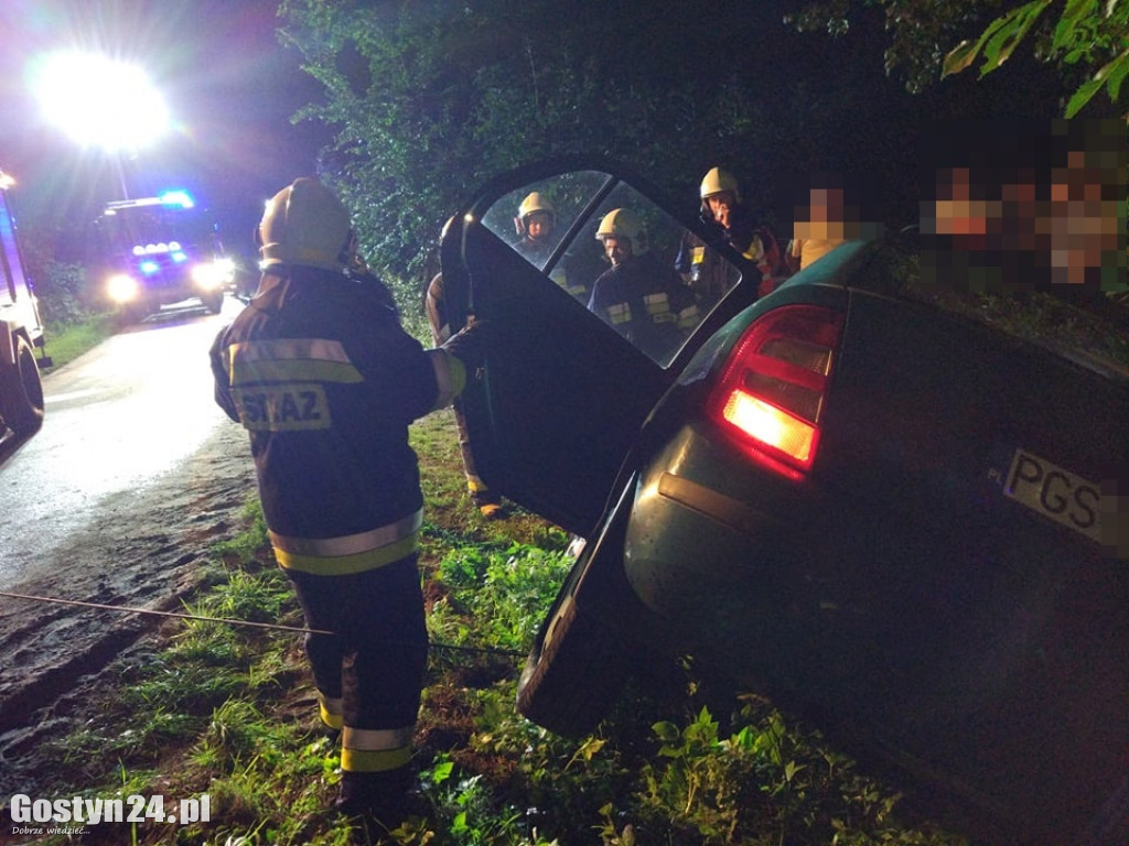 Zdarzenie na trasie Jeżewo-Frasunek