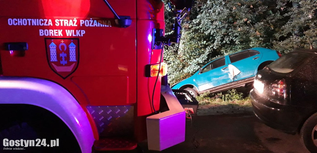 Zdarzenie na trasie Jeżewo-Frasunek