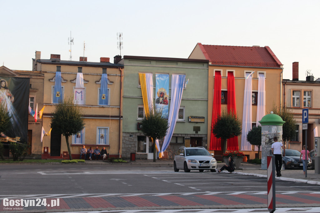 Powitanie kopii Obrazu Matki Bożej w Krobi