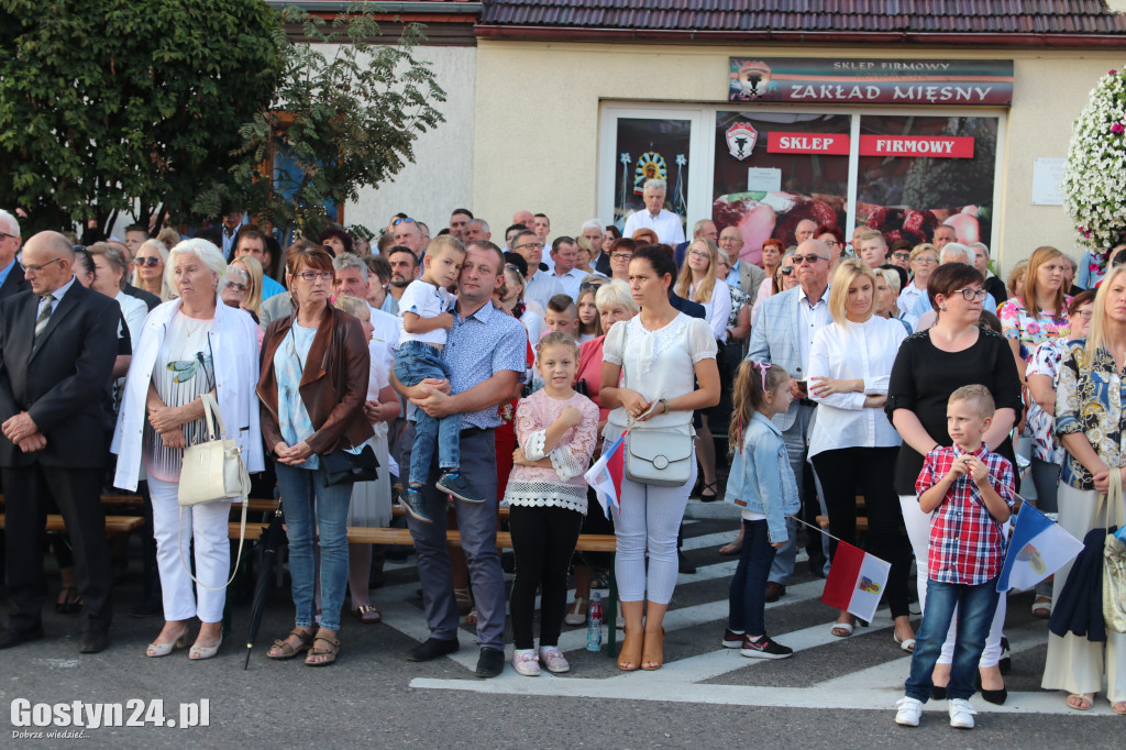Powitanie kopii Obrazu Matki Bożej w Krobi