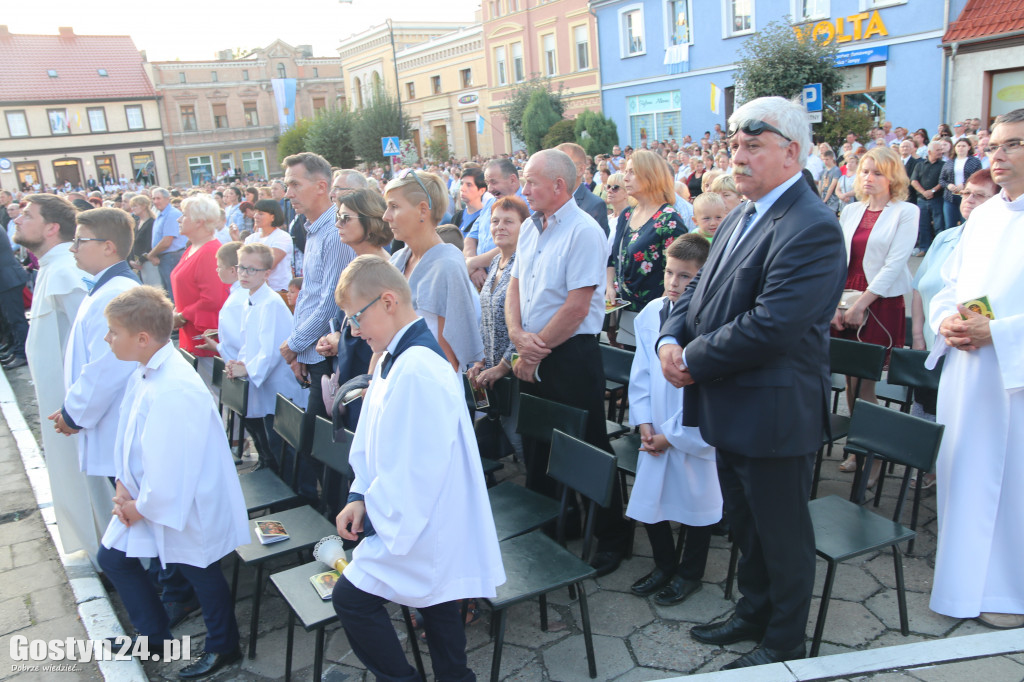 Powitanie kopii Obrazu Matki Bożej w Krobi