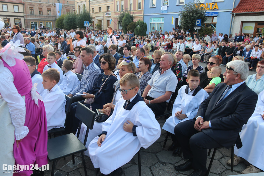 Powitanie kopii Obrazu Matki Bożej w Krobi