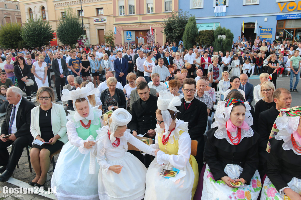 Powitanie kopii Obrazu Matki Bożej w Krobi