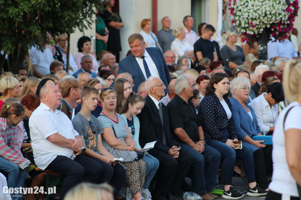 Powitanie kopii Obrazu Matki Bożej w Krobi