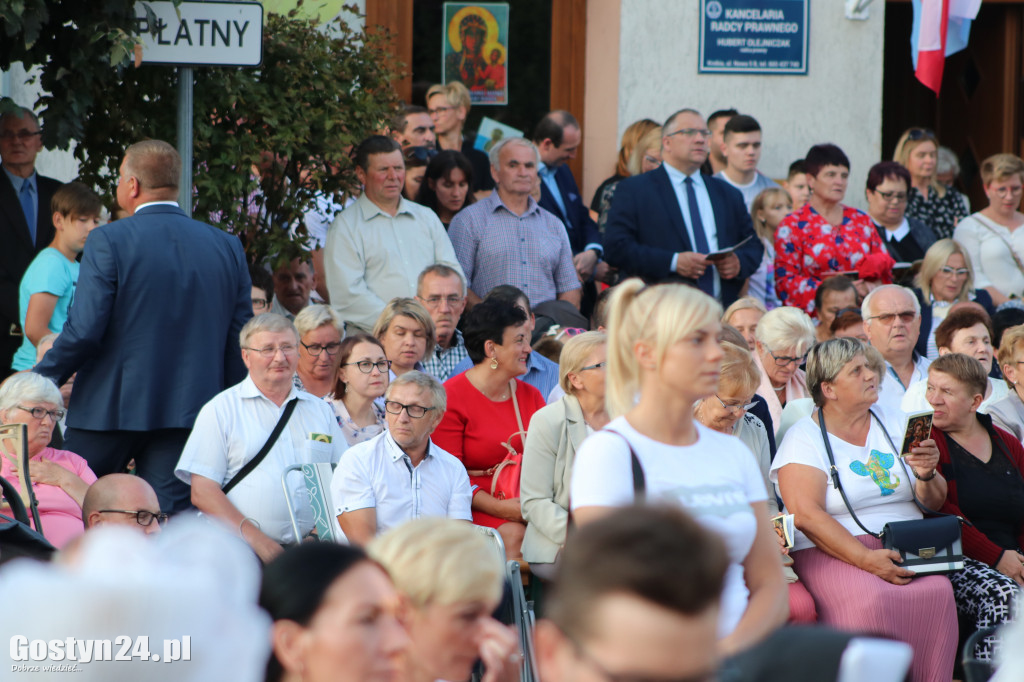 Powitanie kopii Obrazu Matki Bożej w Krobi