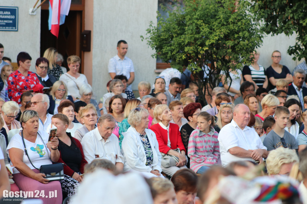 Powitanie kopii Obrazu Matki Bożej w Krobi