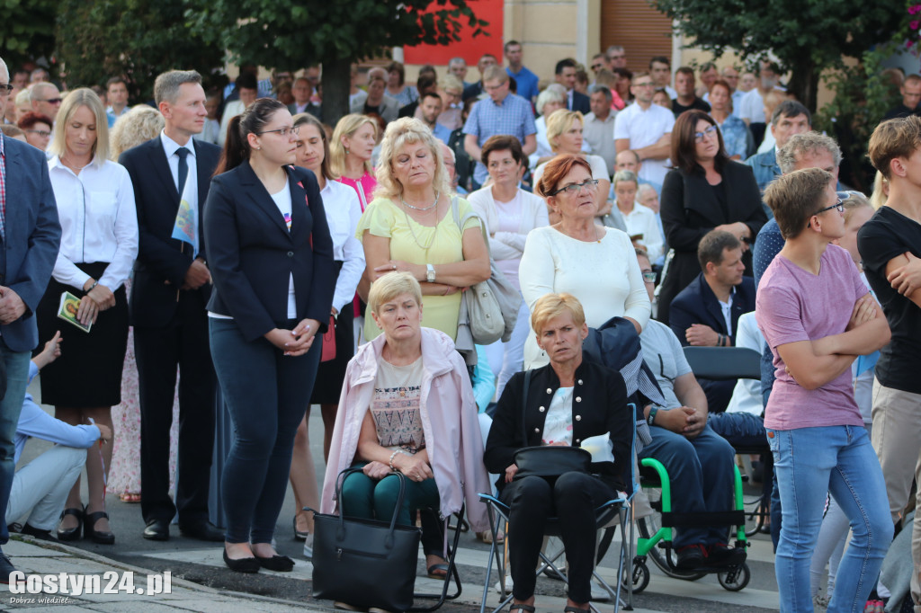 Powitanie kopii Obrazu Matki Bożej w Krobi