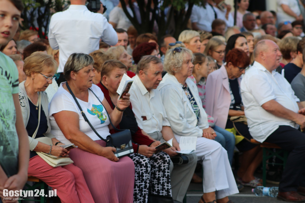 Powitanie kopii Obrazu Matki Bożej w Krobi