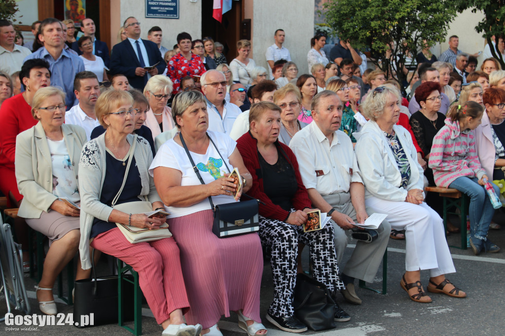 Powitanie kopii Obrazu Matki Bożej w Krobi