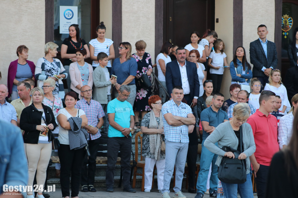 Powitanie kopii Obrazu Matki Bożej w Krobi