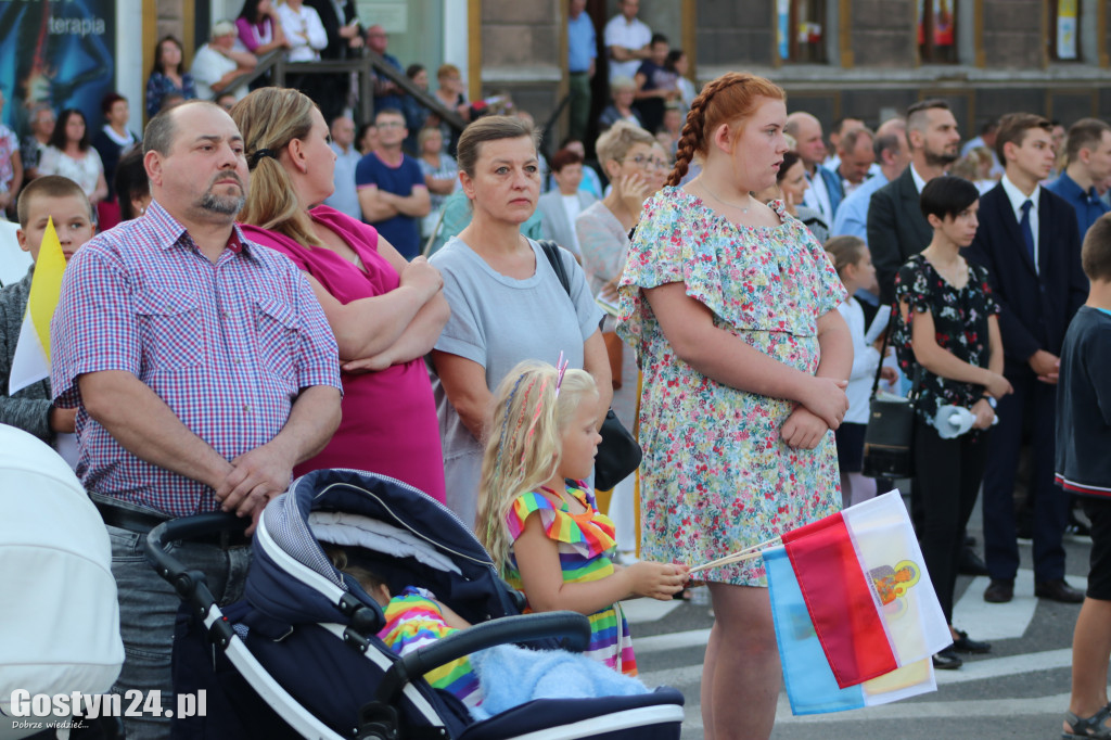 Powitanie kopii Obrazu Matki Bożej w Krobi