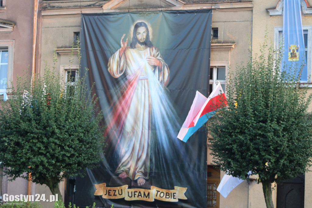 Powitanie kopii Obrazu Matki Bożej w Krobi