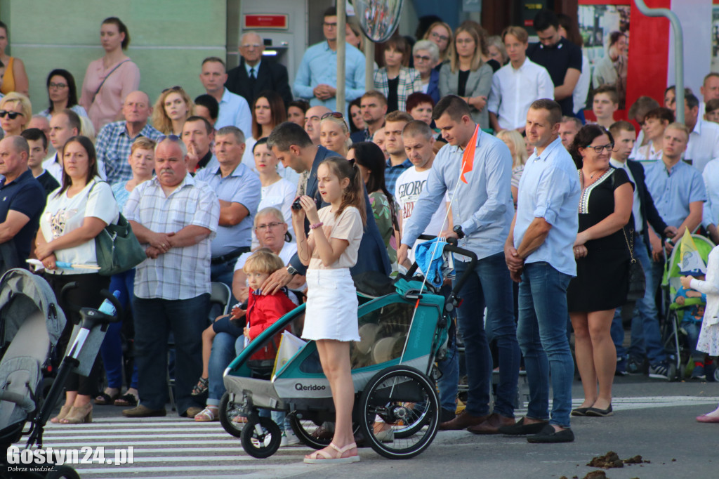 Powitanie kopii Obrazu Matki Bożej w Krobi