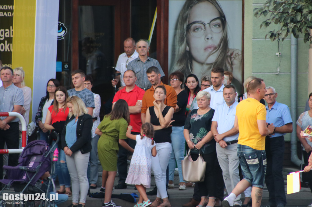 Powitanie kopii Obrazu Matki Bożej w Krobi