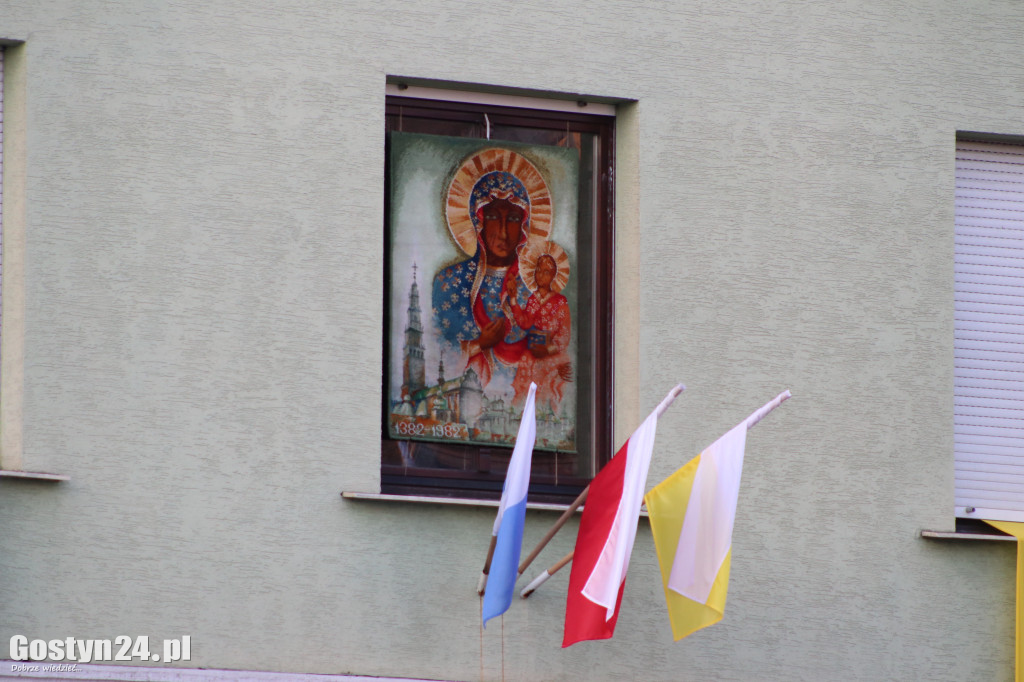 Powitanie kopii Obrazu Matki Bożej w Krobi