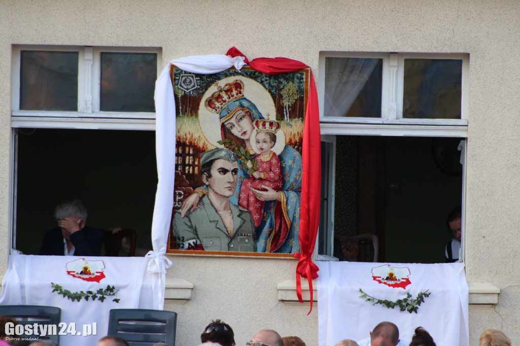 Powitanie kopii Obrazu Matki Bożej w Krobi