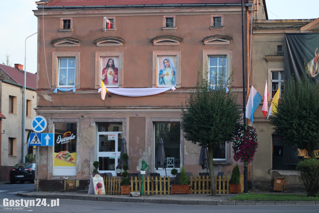 Powitanie kopii Obrazu Matki Bożej w Krobi