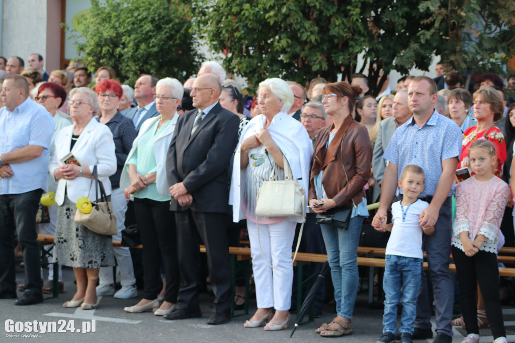 Powitanie kopii Obrazu Matki Bożej w Krobi