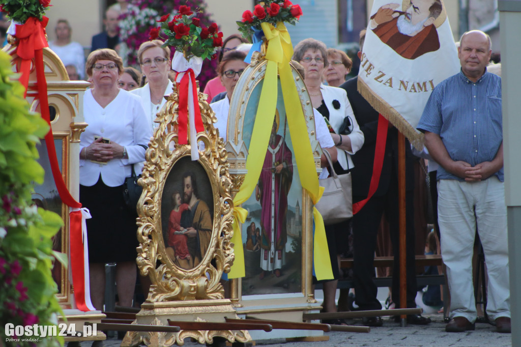 Powitanie kopii Obrazu Matki Bożej w Krobi
