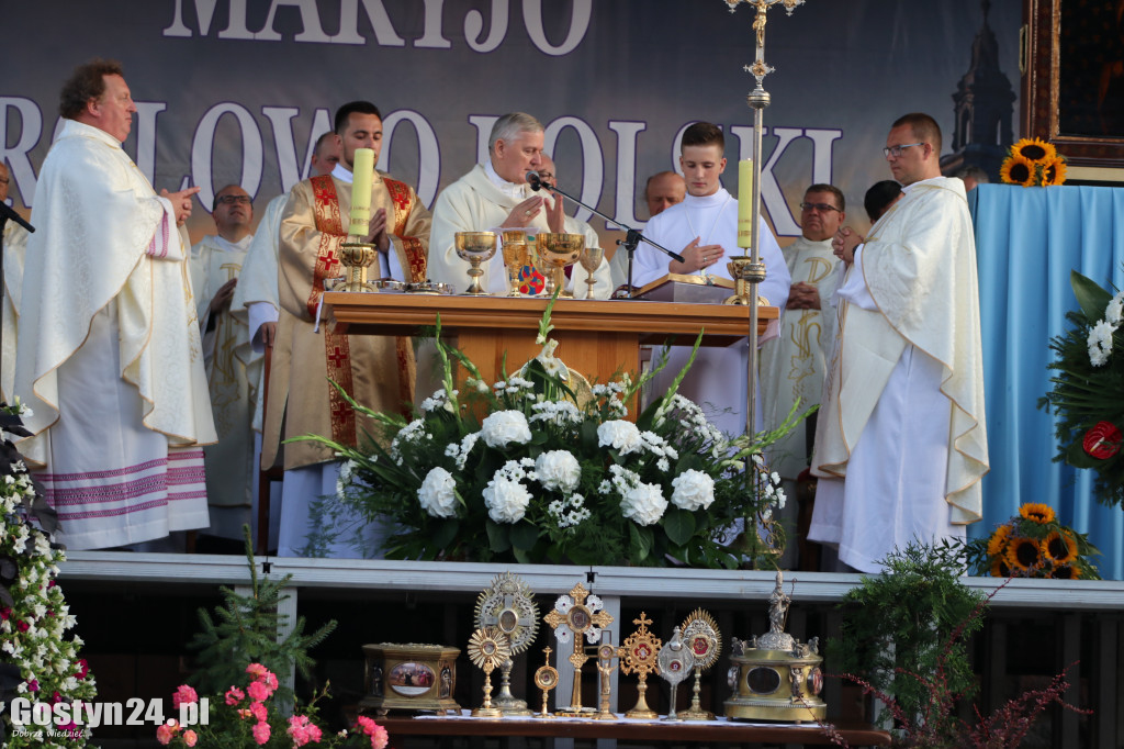 Powitanie kopii Obrazu Matki Bożej w Krobi