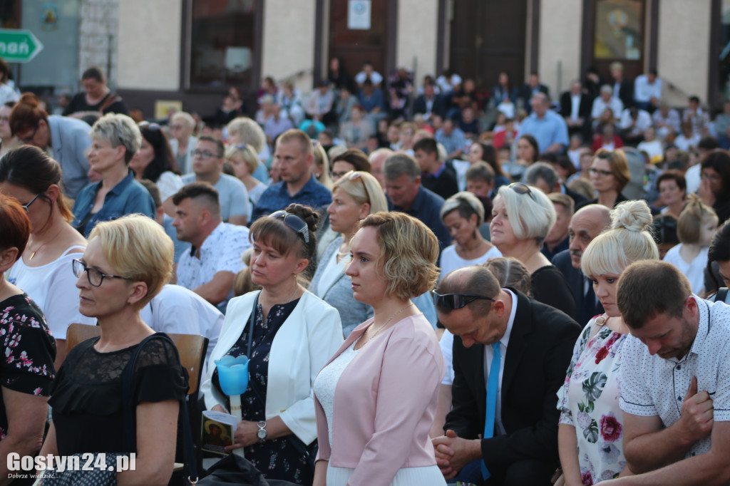 Powitanie kopii Obrazu Matki Bożej w Krobi