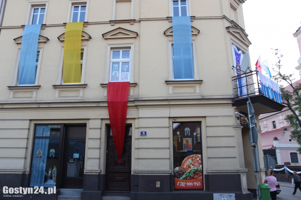 Powitanie kopii Obrazu Matki Bożej w Krobi
