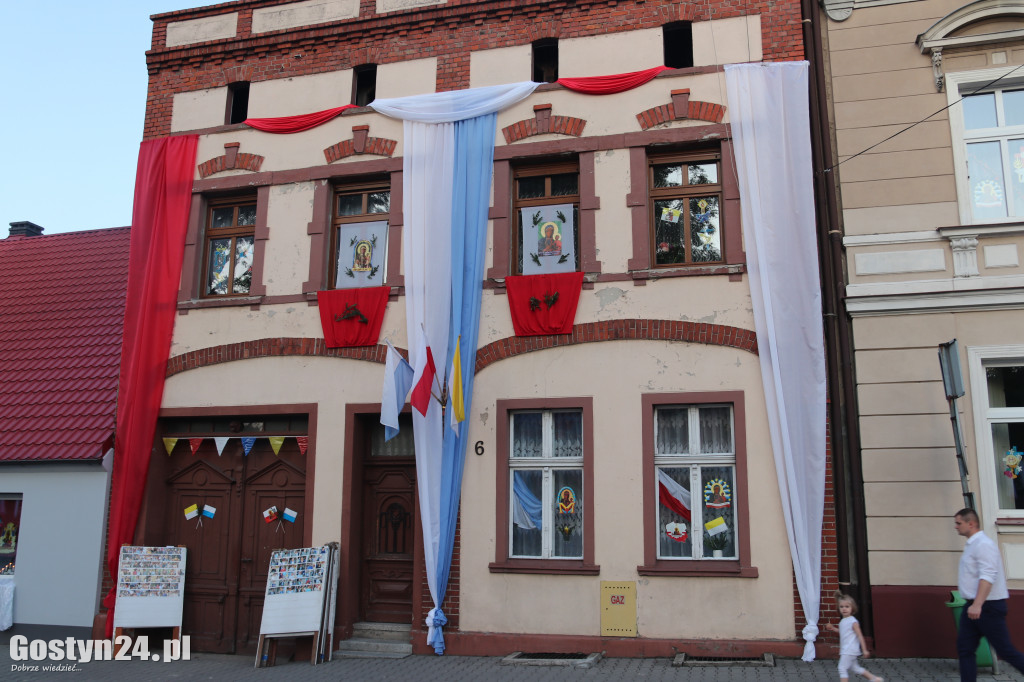 Powitanie kopii Obrazu Matki Bożej w Krobi