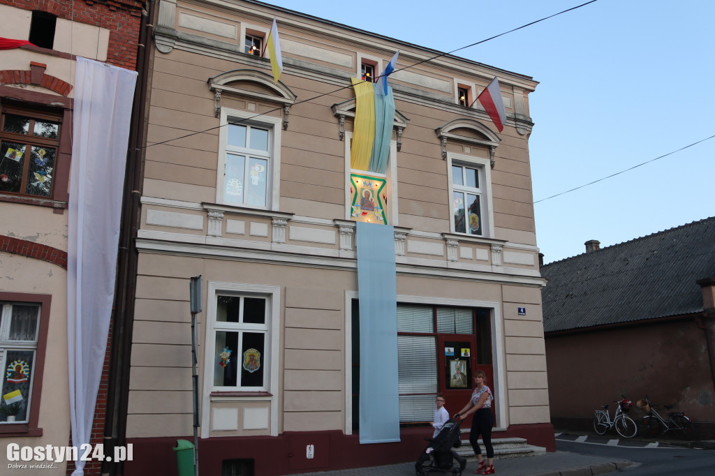 Powitanie kopii Obrazu Matki Bożej w Krobi