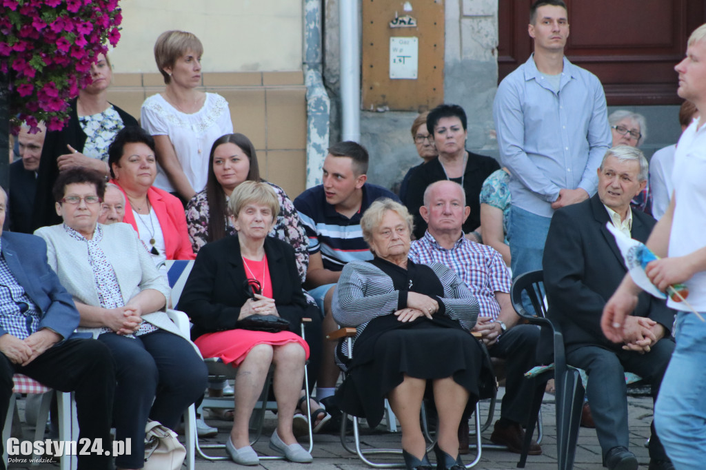 Powitanie kopii Obrazu Matki Bożej w Krobi