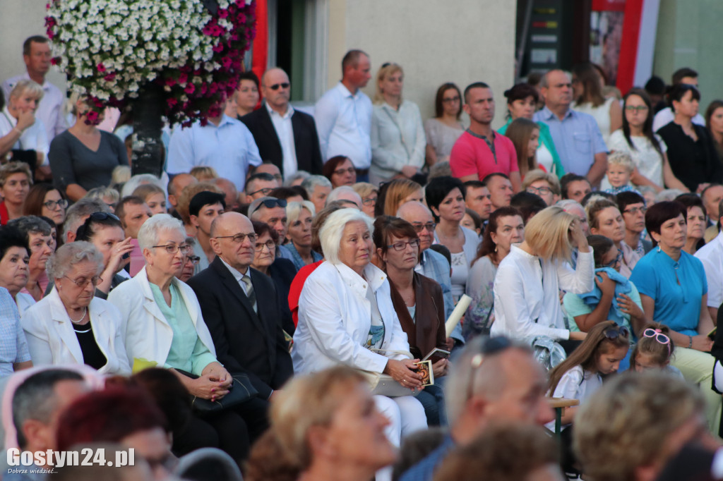 Powitanie kopii Obrazu Matki Bożej w Krobi
