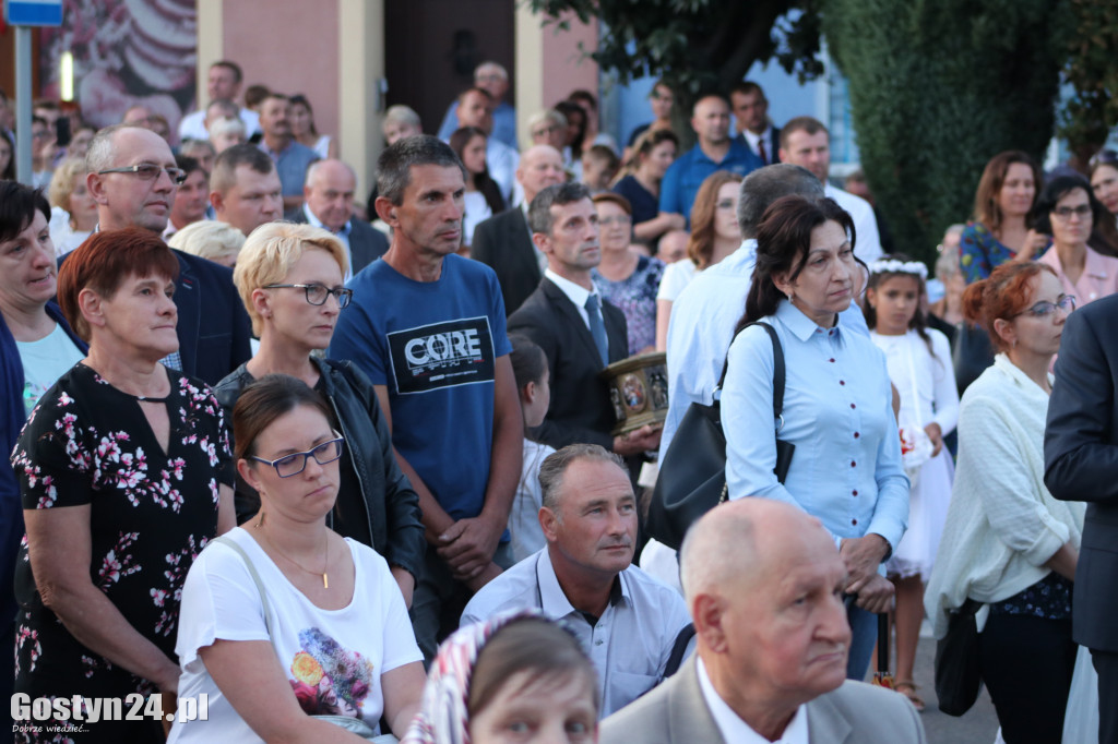 Powitanie kopii Obrazu Matki Bożej w Krobi