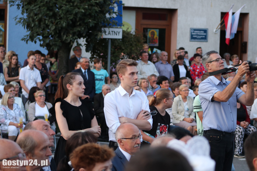 Powitanie kopii Obrazu Matki Bożej w Krobi