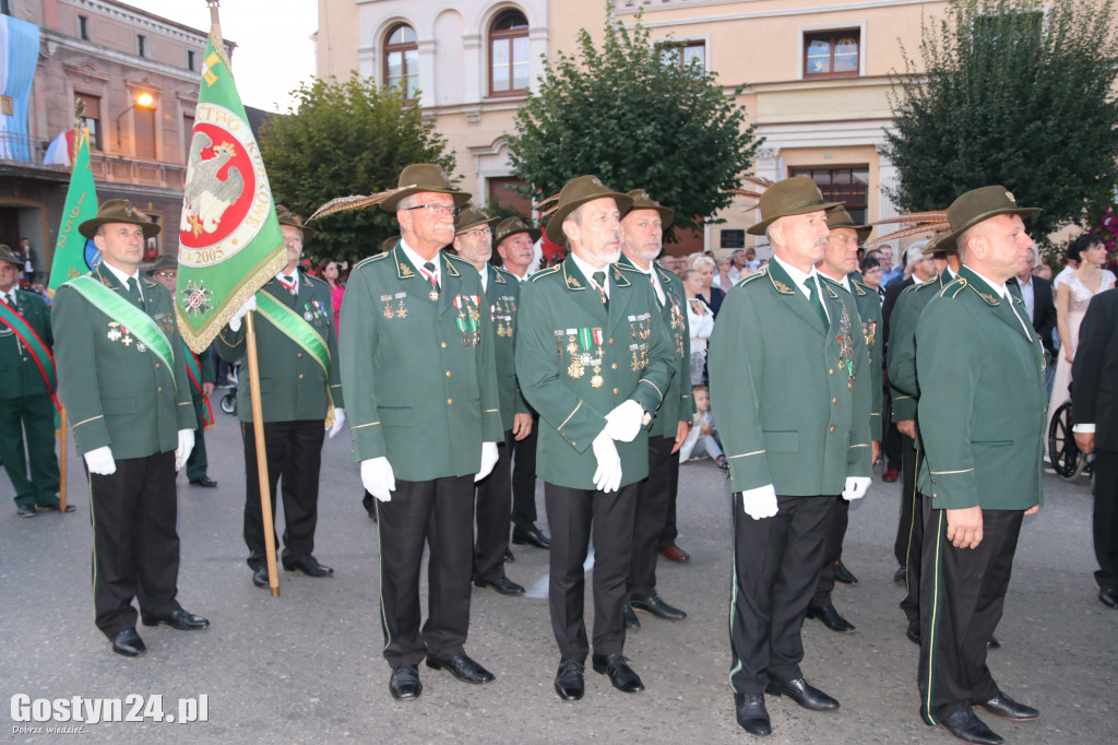 Powitanie kopii Obrazu Matki Bożej w Krobi