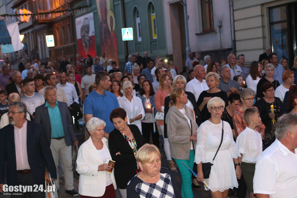 Powitanie kopii Obrazu Matki Bożej w Krobi