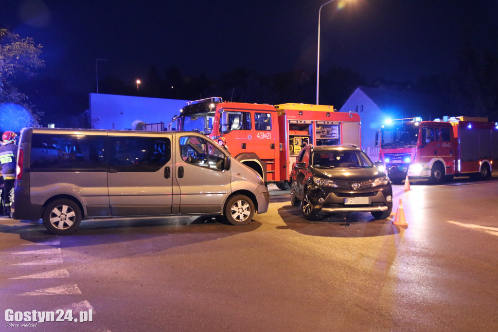 Zderzenie na gostyńskim skrzyżowaniu