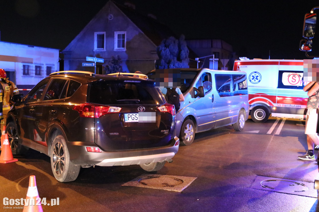Zderzenie na gostyńskim skrzyżowaniu