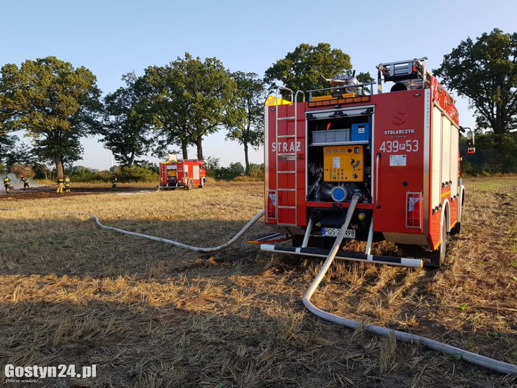 Akcja gaśnicza trwała przez całą noc