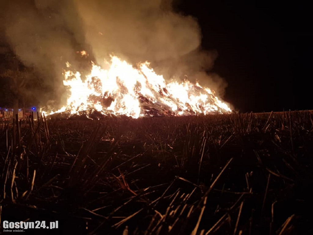 Akcja gaśnicza trwała przez całą noc