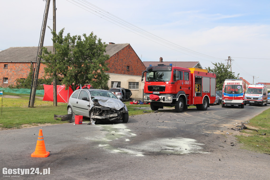 Poważny wypadek w Ludwinowie