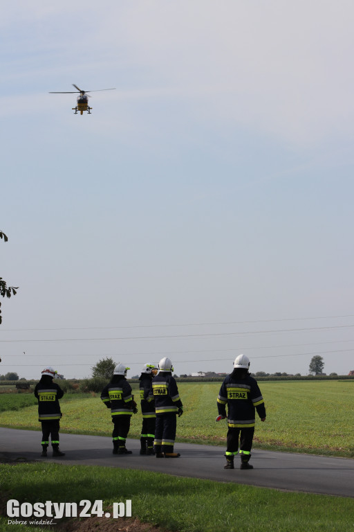 Poważny wypadek w Ludwinowie