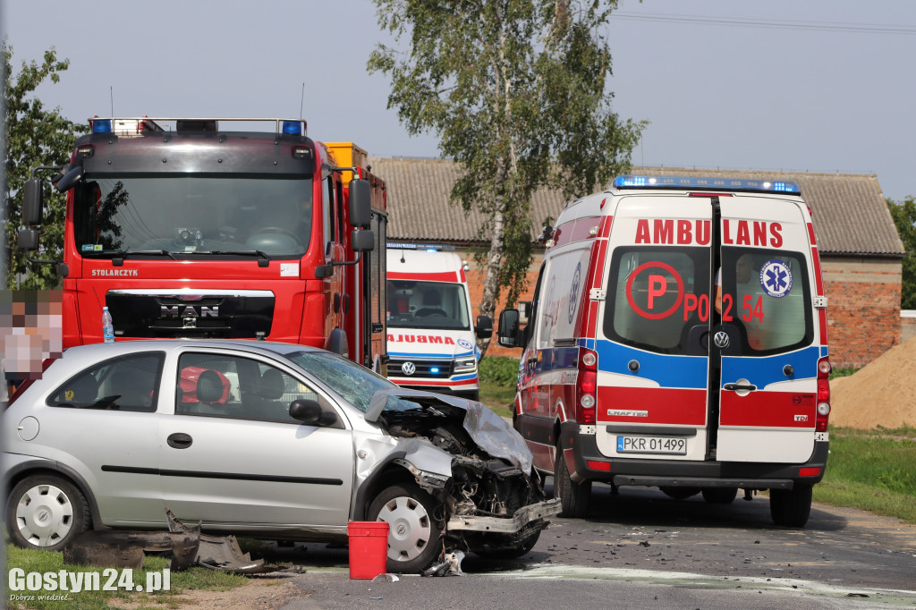 Poważny wypadek w Ludwinowie