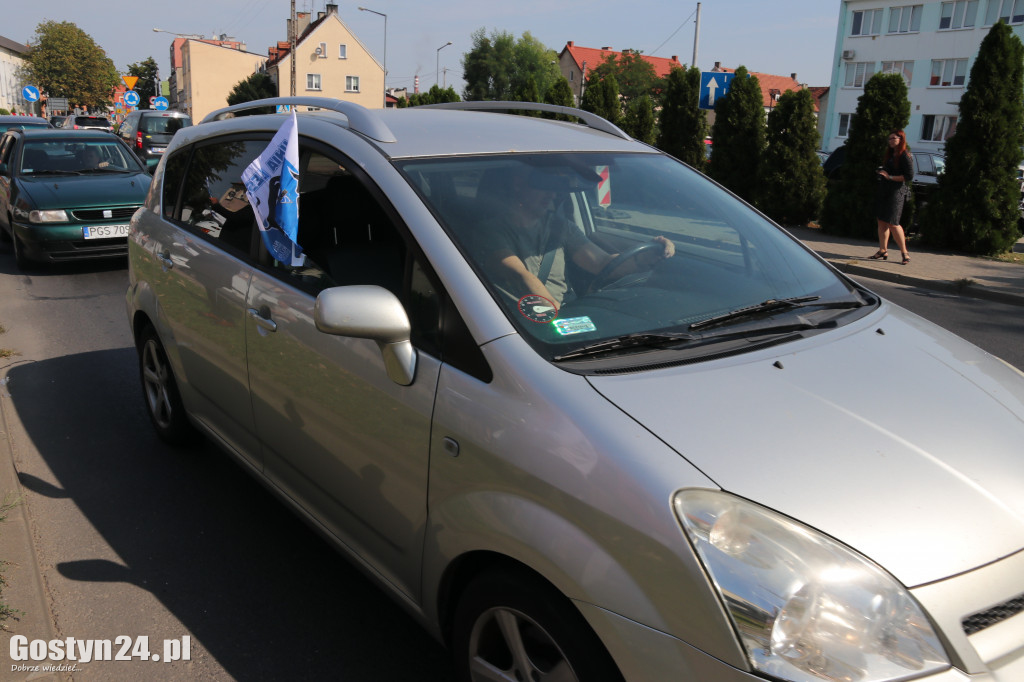Flagowanie z Unią Leszno w Gostyniu