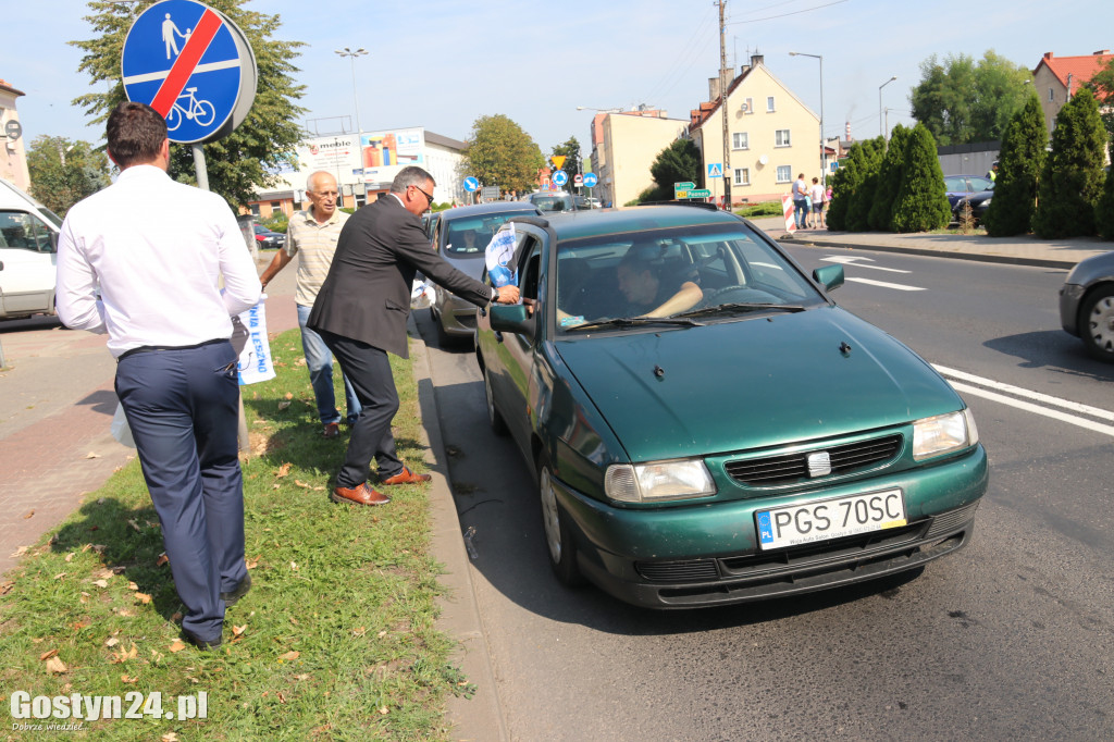 Flagowanie z Unią Leszno w Gostyniu