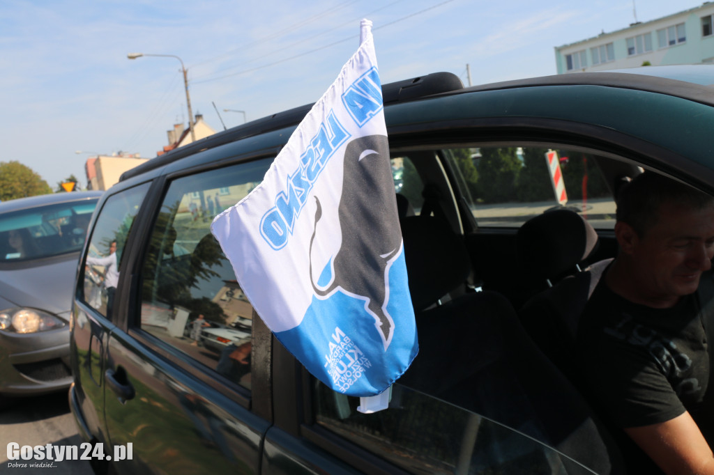 Flagowanie z Unią Leszno w Gostyniu