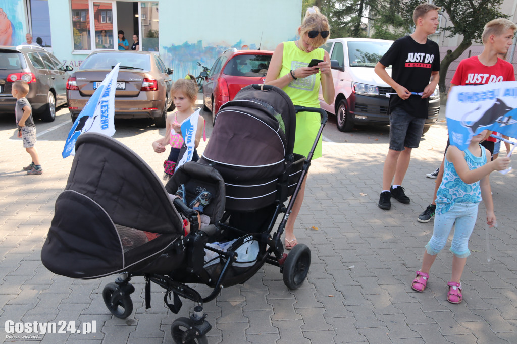 Flagowanie z Unią Leszno w Gostyniu
