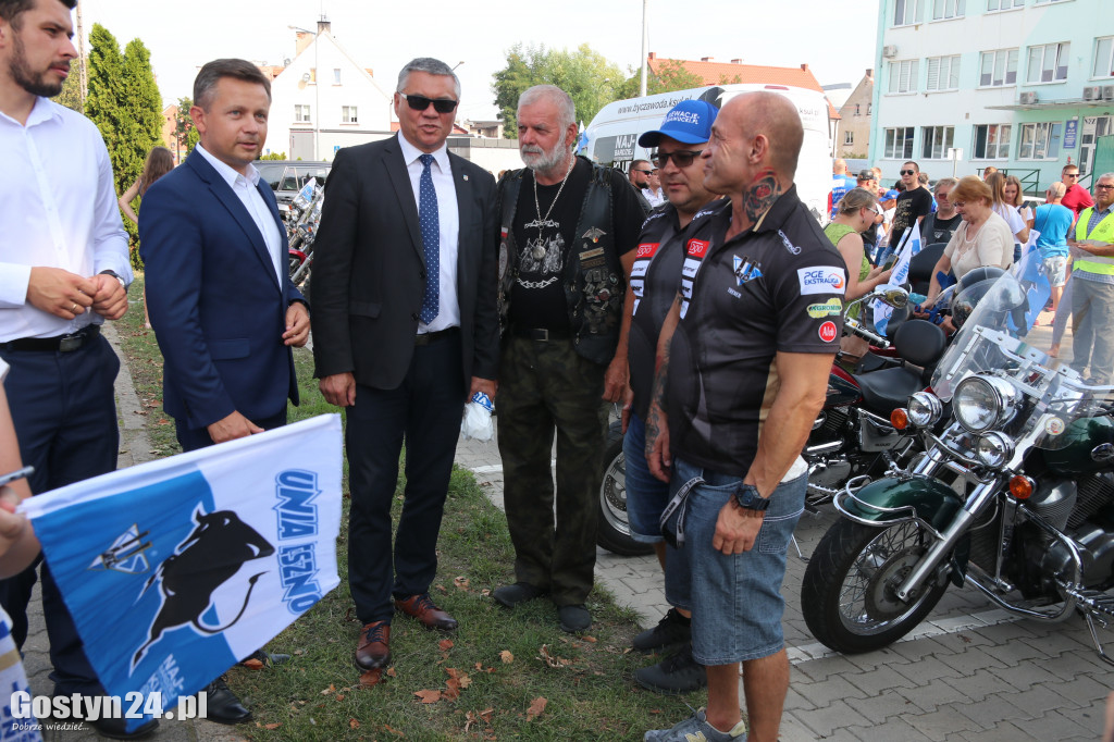 Flagowanie z Unią Leszno w Gostyniu