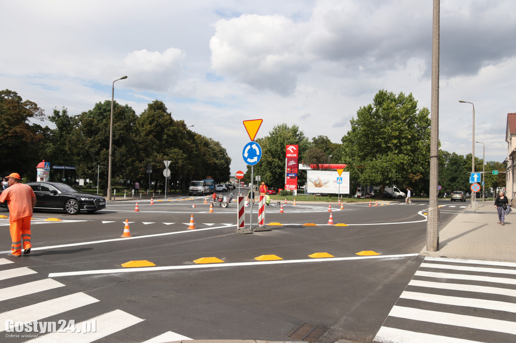 Nowe rondo w Gostyniu już funkcjonuje