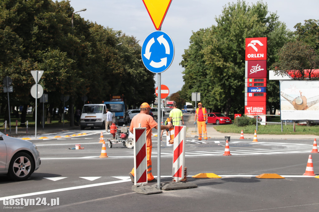 Nowe rondo w Gostyniu już funkcjonuje