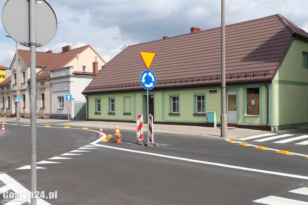 Nowe rondo w Gostyniu już funkcjonuje
